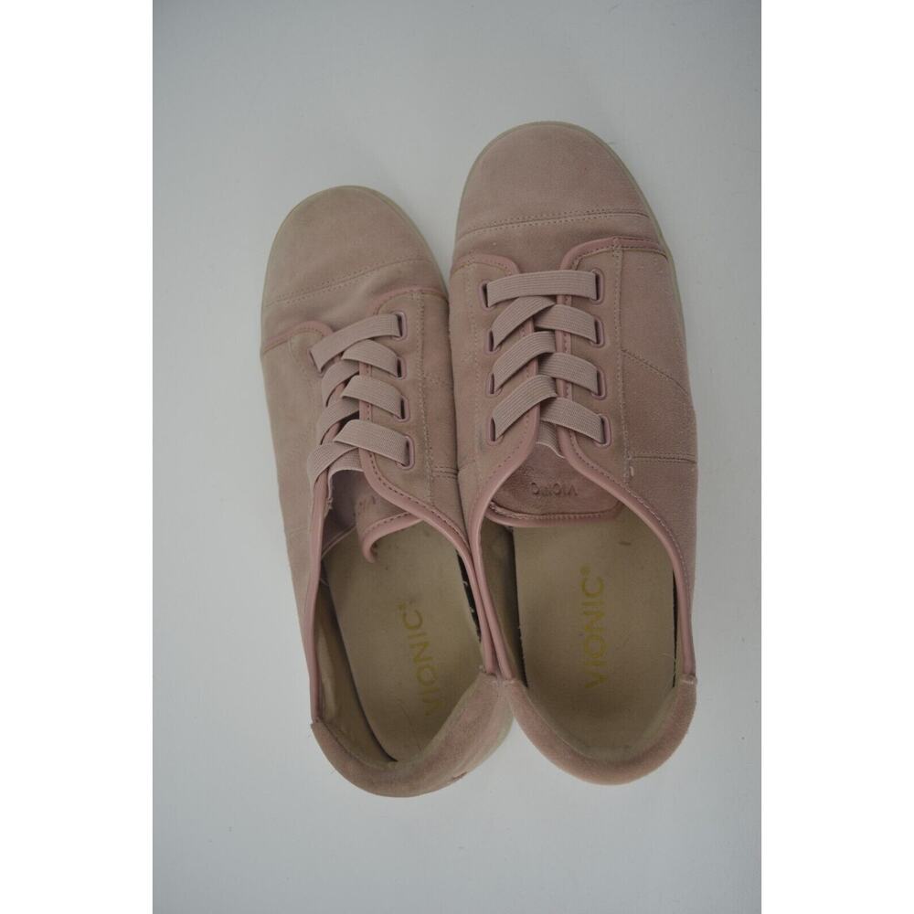Vionic Womens Size 8.5 Sneakers Jean Suede Leather Comfort Slip-on - Picture 3 of 16